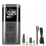 Компресор цифровий акумуляторний Wireless Air Pump 9038, фото 4