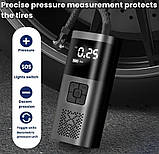 Компресор цифровий акумуляторний Wireless Air Pump 9038, фото 6