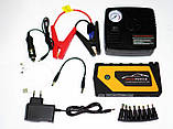 Пусковий пристрій із компресором для авто Jump Starter 8399 9980mAh, фото 3