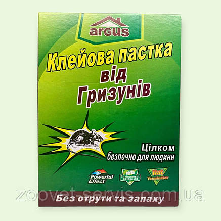 Клейова пастка від щурів і мишей велика безпечна для людей і тварин, фото 1