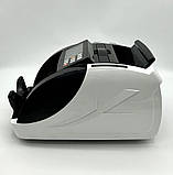 Машинка для рахунку грошей із детектором Bill Counter 9800MG 9481, біла, фото 3