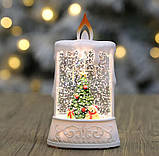 Нічник новорічний Свічка XMAS WDL 23005C 3577, фото 3