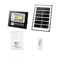 Лампа вулична HOCO DL07 Plus із сонячною панеллю, чорна, фото 5