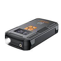 Пусковий пристрій із компресором для авто HOCO QS2 800A 8000 mAh, чорний, фото 4