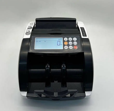 Машинка для рахунку грошей із детектором Bill Counter 9800MG 9481, біла, фото 2