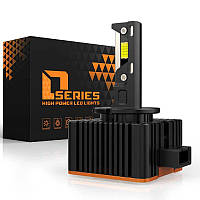 D1S LED лампи 110w 12000LM з обманкою CANBUS (комплект 2-шт)
