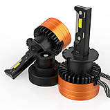 D2S LED лампи 110w 12000LM з обманкою CANBUS (комплект 2-шт), фото 3