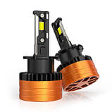 D2S LED лампи 110w 12000LM з обманкою CANBUS (комплект 2-шт), фото 4