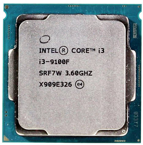 Процесор Intel Core i3-9100F 3.60-4.20GHz s1151v2 Б/В, фото 1