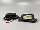Ліхтар LED освітлення номерного знака 66 х 33 х 21 мм; 12-24V; 6 led диодов, фото 3