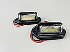 Ліхтар LED освітлення номерного знака 66 х 33 х 21 мм; 12-24V; 6 led диодов, фото 4