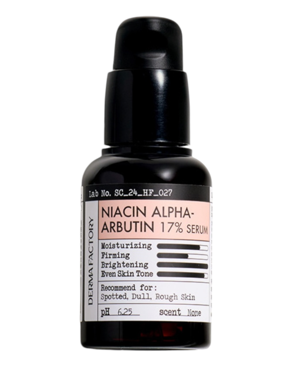 Derma Factory Освітлююча сироватка з з альфа-арбутином Niacin Alpha Arbutin 17% Serum 30 ml