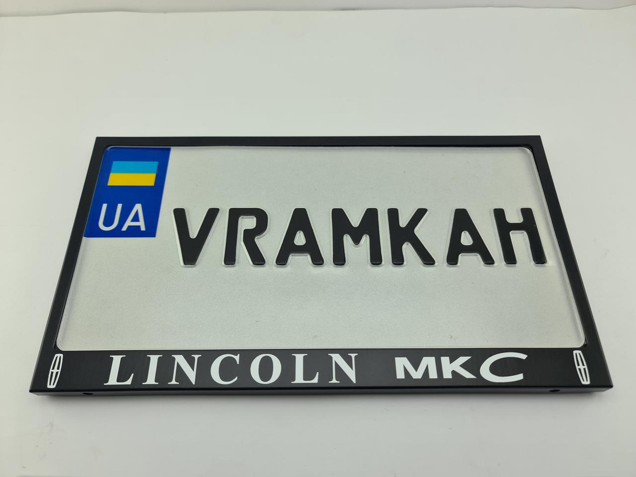 Номерна рамка для авто Lincoln MKC black, рамка під американський номер