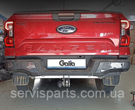 Фаркоп Ford Ranger 2022- (Форд Рейнджер 4) без підрізу бампера, фото 1