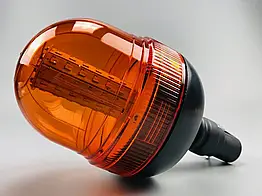 Маячок LED проблисковий 12В/24В, (127мм х 240мм), 60 LED діодів, кріплення на штир