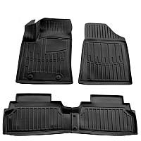 3D Килимки авто HYUNDAI Kona Electric (2023-...) /design 2020/HK/  4 штуки