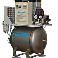 Компресор стоматологічний ДТ1700/1-33 неіржавка сталь + ДТ-АК-14