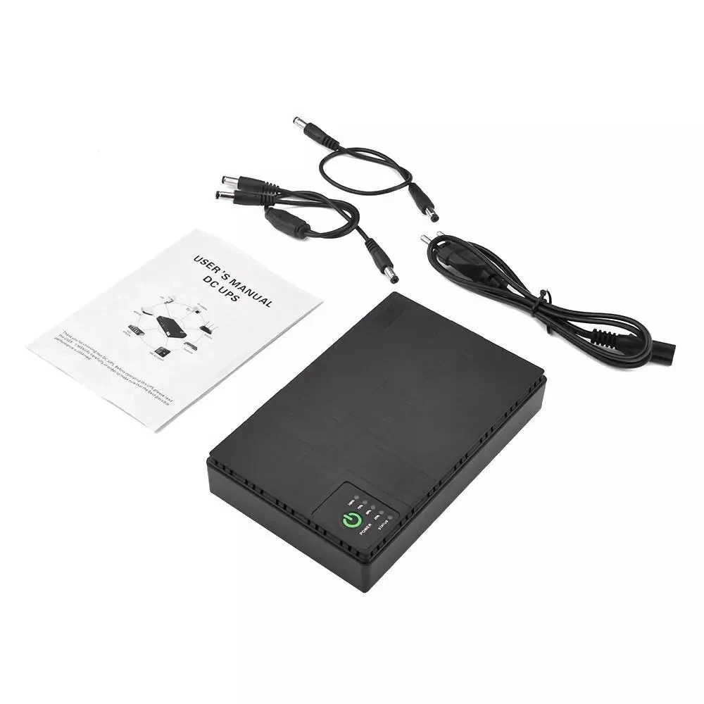 ДБЖ Безперебійник для роутера модему 10400 mAh UPS DC1018P 5V/9V/12V джерело безперебійного живлення