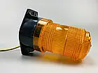 Маячок LED проблисковий 12В/24В, (100ммх130мм) 30 LED діодів (0.5Watt/15W) (8 варіантів спалаху), фото 7
