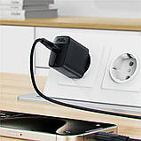 Мережевий зарядний пристрій ACEFAST A82 PD20W GaN single USB-C charger Black, 20W, портативний, швидка зарядка, фото 4