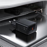 Мережевий зарядний пристрій ACEFAST A82 PD20W GaN single USB-C charger Black, 20W, портативний, швидка зарядка, фото 5