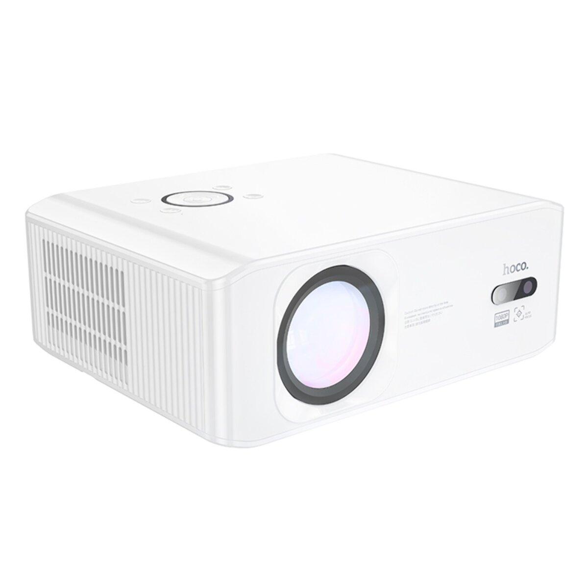 Проектор HOCO DT3 Smart electric focus projector(1080P Android version)(EU) White, фото 1