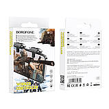 Ігровий контролер BOROFONE BG2 Spartan mobile game button Black для Android та iOS, бездротове підключення, фото 2