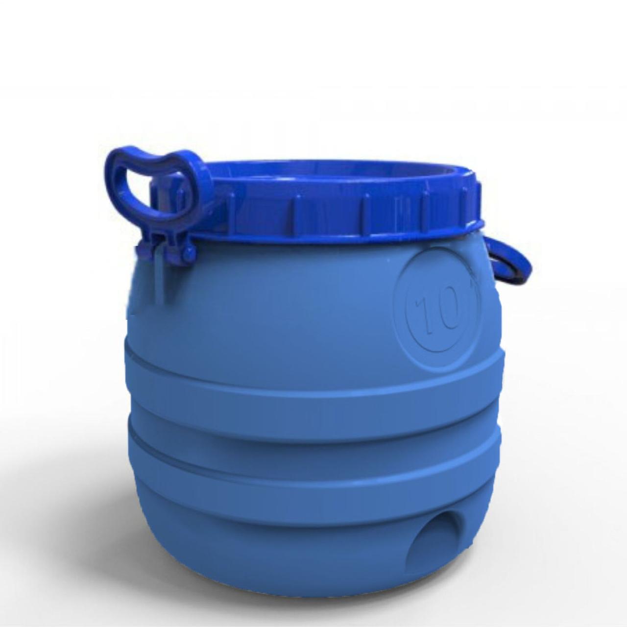 Двошаровий бідон Litolan 10л, 2 ручки, 100% захисту від УФ