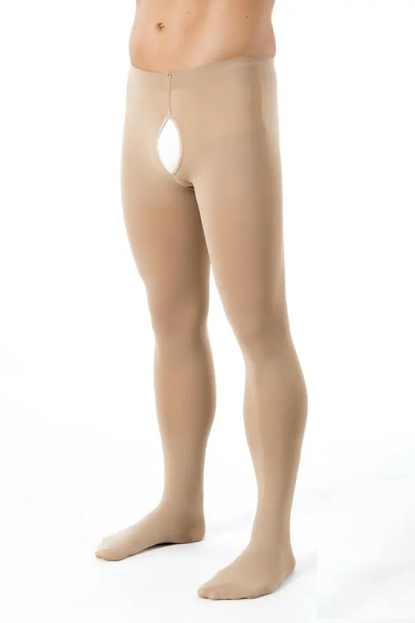 Колготи медичні 2 клас компресії, чоловічі (Pani Teresa, 0410) (чорний, L), фото 1