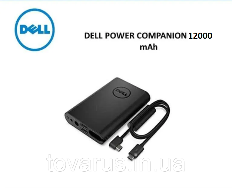 Зовнішня батарея павербанк Dell Power Companion PW7015M | 12000 mAh 0X1F87