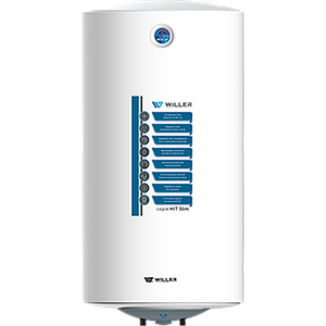 Електричний водонагрівач Willer EV 50 R HIT SLIM мокрий ТЕН