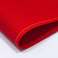 3793/954 Fein-Aida 18ct. різдвяний червоний Цвайгарт Zweigart Німеччина ширина 110см