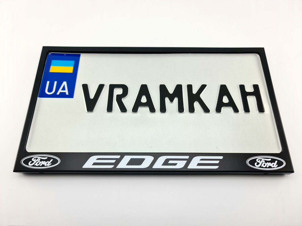 Номерна рамка для авто Ford EDGE black, рамка під американський номер