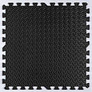 Підлога пазл - модульне покриття для підлоги чорне 600x600x10мм (МР15) SW-00001169, фото 8