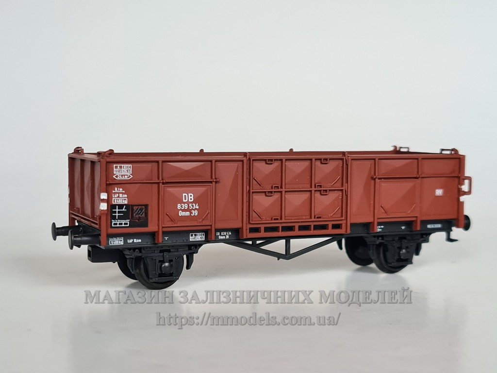 Piko модель напіввагона № 839534, приналежність DB. III епоха, масштаб 1:87, H0