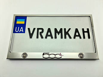 Номерна рамка для авто Fiat 500L, рамка під американський номер