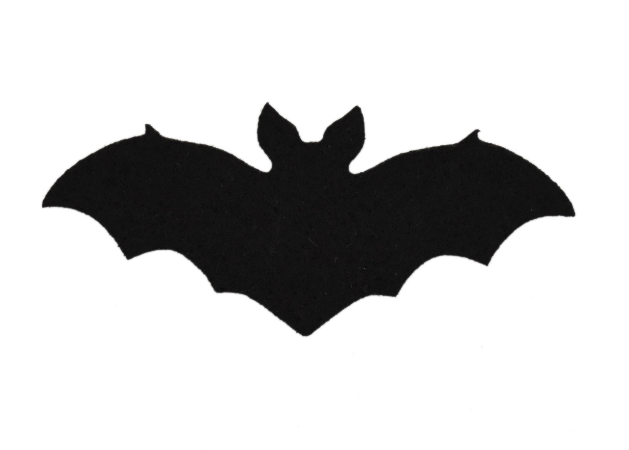 Вирубка з фетру Кажан 10 см, фото 1
