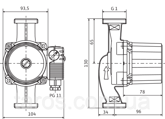 Насос циркуляционный WILO Star-RS 15/4-130 - фото 3 - id-p445651609