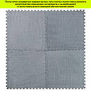 Підлога-пазл плюшевий СВІТЛО-СІРИЙ 60*60*1cm (D) SW-00002081, фото 7