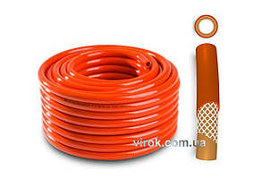 Шланг ПХВ до пропан-бутану оранж. з роб. тиск. 1 МПа, Ø=6 мм, t=2,5 мм, l= 50 м Зроби це - Vdalo