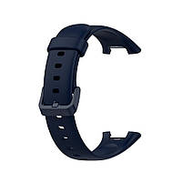 Силіконовий ремінець для Xiaomi Mi Smart Band 7 Pro Midnight blue, фото 4