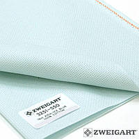 3251/550 Канва Stern-Aida 16 блакитна крига Цвайгарт Zweigart Німеччина ширина 110см