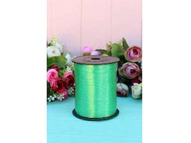 Стрічка для квітів і подарунків (котушка) 0,5/300 зелений ТМ УПАКОВКИН FG
