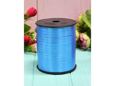 Стрічка для квітів і подарунків (котушка) 0,5/300 синій ТМ УПАКОВКИН FG