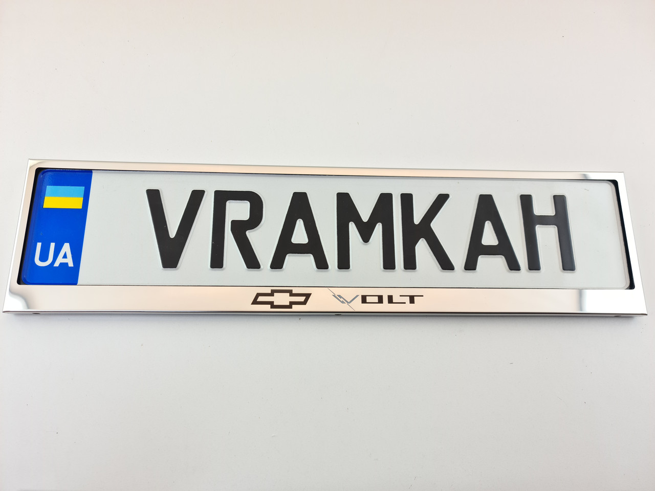Номерна рамка для авто Chevrolet Volt Blue