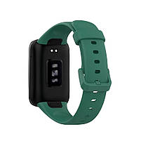 Силіконовий ремінець для Xiaomi Mi Smart Band 7 Pro Green, фото 3
