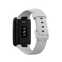 Силіконовий ремінець для Xiaomi Mi Smart Band 7 Pro Gray, фото 3