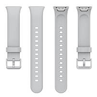 Силіконовий ремінець для Xiaomi Mi Smart Band 7 Pro Gray, фото 5
