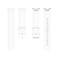 Силіконовий ремінець для Xiaomi Mi Smart Band 7 Pro White, фото 3