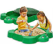 Пісочниця Черепаха Складана з кришкою Little Tikes 664526